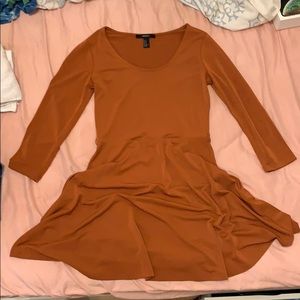 Rust colored dress
